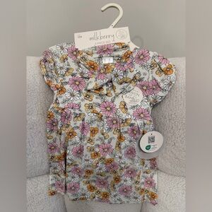 Milkberry Baby Floral Short-Sleeve dress